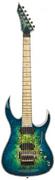 Gitary elektryczne - BC Rich Shredzilla Z6 Prophecy Exotic Floyd Rose Burl Top Cyan Blue gitara elektryczna - miniaturka - grafika 1