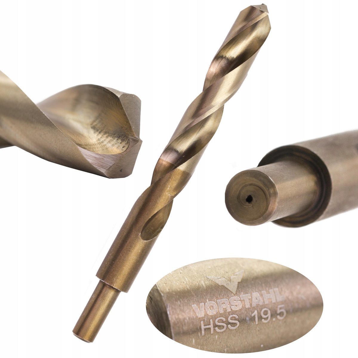 WIERTŁO DO METALU HSS-G KOBALTOWE fi 19.5 mm