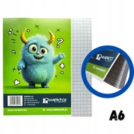 Notesy i bloczki - Notes Kids Notatnik Format A6 50 Kartek W Kratkę Notatnik Do Wyrywania 1Szt - miniaturka - grafika 1