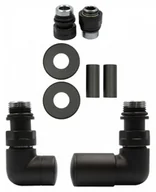 Zawory i kraniki - Zawór regulacyjny Vision czarny strukturalny prawy GZ1/2 All in One - miniaturka - grafika 1