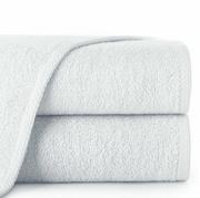 Ręczniki - Ręcznik bawełniany 50x100 GŁADKI 1 jednokolorowy biały - miniaturka - grafika 1