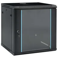 Szafy rack - Szafka Serwerowa Sieciowa Ścienna 12U Box 640 mm - miniaturka - grafika 1
