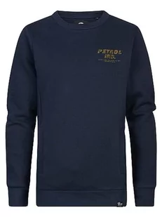 Petrol Industries Boys Sweater Round Neck Bluza dziecięca, Marynarka Północna, 4 lat - Bluzy dla dziewczynek - miniaturka - grafika 1