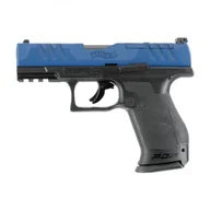 Broń alarmowa - Pistolet Walther T4E PDP Compact 4" .43 czarno-niebieski - miniaturka - grafika 1