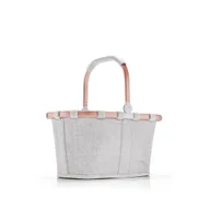 Torby i wózki na zakupy - Koszyk CARRYBAG XS FRAME, twist sky rose, Reisenthel - miniaturka - grafika 1
