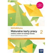 Podręczniki dla liceum - MATeMAtyka LO 2 ZPR Maturalne Karty Pracy NE Dorota Ponczek Karolina Wej - miniaturka - grafika 1