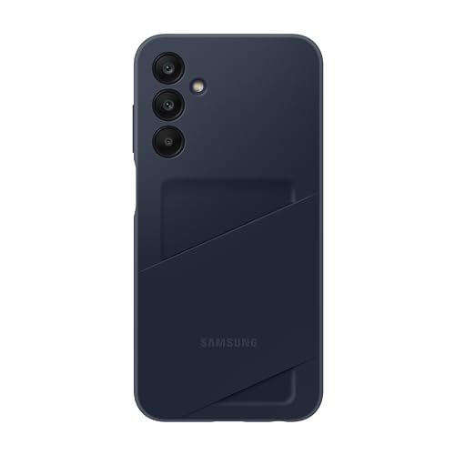 SAMSUNG Etui na telefon Galaxy A25 5G, pokrowiec ochronny TPU z uchwytem kieszonkowym na dowód osobisty, sterowanie palcami do płatności kartą kredytową, wersja amerykańska, EF-OA256TBEGUS, czarne