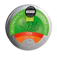 Żele i maści lecznicze - Topvet (Czechy) Regeneracyjna maść 70% z konopi do twarzy i ciała 100 ml TT001112 - miniaturka - grafika 1