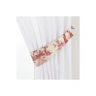 Dekoria.pl Dekoria.pl Podwiązka Victoria tło ecru czerwone postacie 12 × 70 cm Avinon 335-132-15 - Akcesoria do wystroju okien Dekoria.pl Dekoria.pl Podwiązka Victoria tło ecru czerwone postacie 12 × 70 cm Avinon 335-132-15 - Akcesoria do wystroju okien - miniaturka - grafika 1