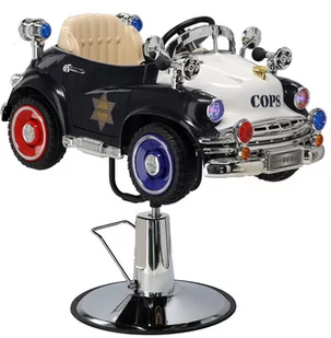 Fotel fryzjerski dziecięcy samochodzik CAR-5204-C hydrauliczny obrotowy do salonu fryzjerskiego krzesło fryzjerskie - Fotele - miniaturka - grafika 1