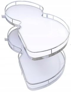 Nerka Kosz Cargo Corner Prawy Prawa Front 450mm Cichy Domyk Biała - Nerki Nerka Kosz Cargo Corner Prawy Prawa Front 450mm Cichy Domyk Biała - Nerki - miniaturka - grafika 1