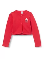 Kurtki i płaszcze dla dziewczynek - Tuc Tuc Dziecięca kurtka Chaqueta Tricot Dinoloco, czerwony, 0 Miesiące - miniaturka - grafika 1