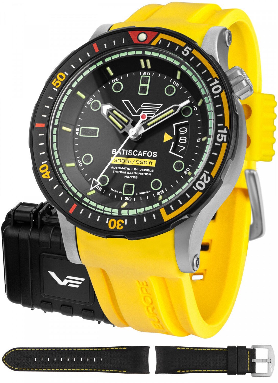 Zegarek Vostok Europe Zegarek męski Vostok Europe NH35A-511E767S żółty