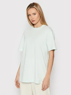 Nike T-Shirt Essential DH4255 Zielony Oversize - Koszulki sportowe damskie - miniaturka - grafika 1