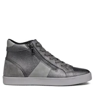 Sneakersy damskie - Sneakersy Geox D Blomiee D366HD 02N22 C9002 Szary - miniaturka - grafika 1
