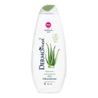 Kosmetyki do kąpieli - Dermomed DERMOMED Żel pod prysznic ALOES, 650 ml NEW 8054633839546 - miniaturka - grafika 1