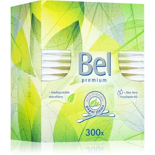 Patyczki do uszu Bel Premium Cotton Buds 300 szt (4046871009229) - Waciki, płatki i patyczki kosmetyczne - miniaturka - grafika 1