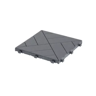 EASY TILE Podest tarasowy Arista Deck 30x30x2 cm szary - Podesty i deski tarasowe - miniaturka - grafika 1