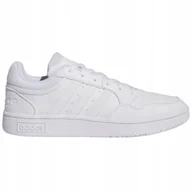 Trampki męskie - Buty sportowe męskie Adidas Hoops 3.0 IG7916 białe r. 43 1/3 - miniaturka - grafika 1