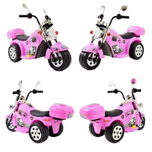 PIERWSZY MOTOR CHOPPER NA AKUMULATOR Z KUFERKIEM/LL777-1 - Pojazdy elektryczne dla dzieci - miniaturka - grafika 30