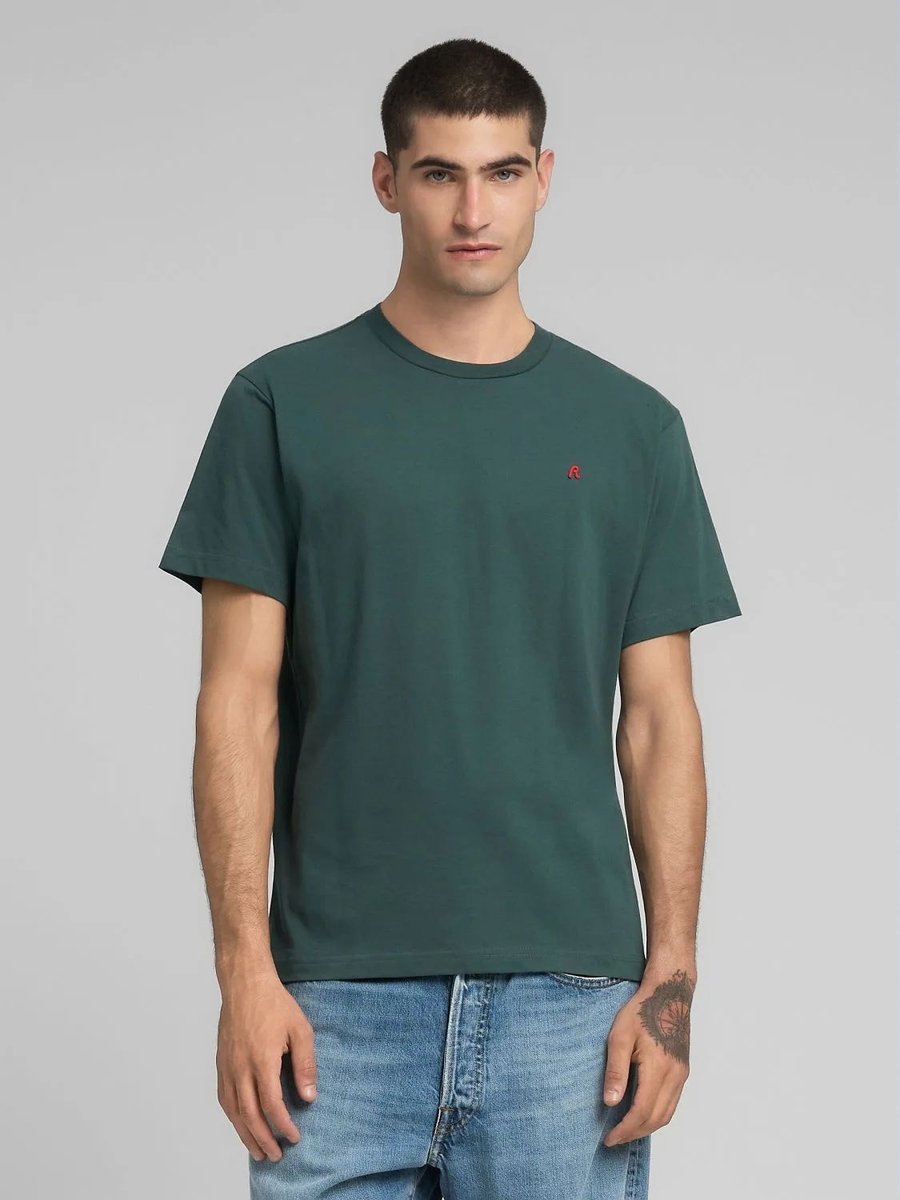 t-shirt mężczyzna replay m3015.2660 135 bottle green