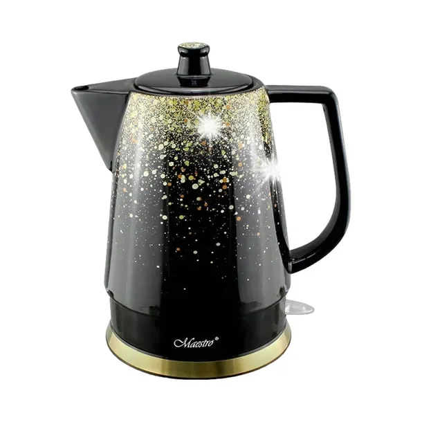 Czajnik elektryczny Maestro MR-074-gold 1500 W 1,5 l czarny