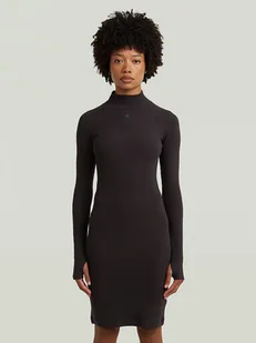 G-Star Sukienka w kolorze czarnym - Sukienki - miniaturka - grafika 1