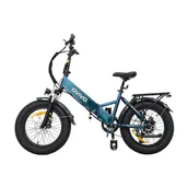 Rowery elektryczne - Rower elektryczny miejski Ovivo Neo C1 Pro, 20”, niebieski - miniaturka - grafika 1