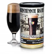 Syropy i koncentraty owocowe - PIWO GERMAN SCHWARZBIER +drożdże słód BREWKIT 23L - miniaturka - grafika 1