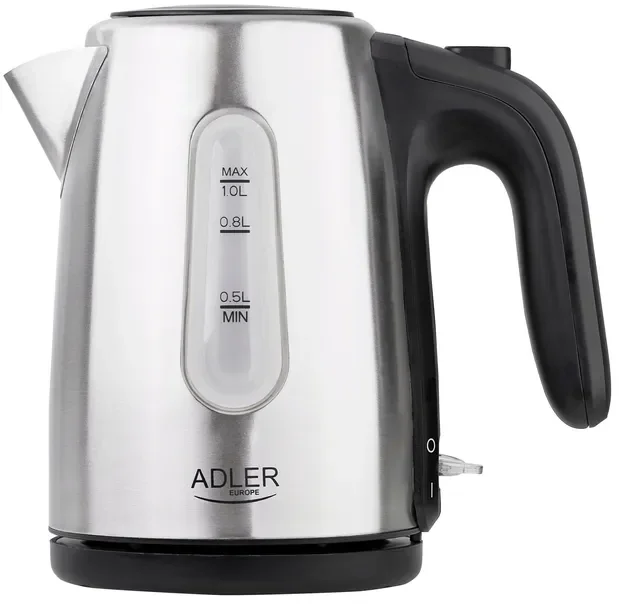 Czajnik elektryczny Adler AD1273 1200 W 1 l srebrny/szary