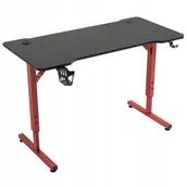 Biurka gamingowe - Biurko Gamingowe Regulowane komputerowe 120x60 cm - miniaturka - grafika 1