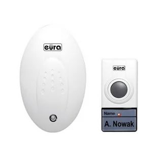 Eura-Tech Dzwonek B/PRZEW. WDP-24A3 ELLIPSIS możliwość rozbudowy zasilanie b - Dzwonki i gongi - miniaturka - grafika 1