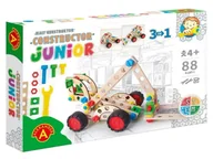 Zabawki kreatywne - Mały Konstruktor Junior - Forklift Truck 3w1 ALEX - Alexander - miniaturka - grafika 1