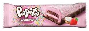 Papita Carnival Ciastka kakaowe z pianką i nadzieniem truskawkowym 36 g - Ciastka - miniaturka - grafika 1