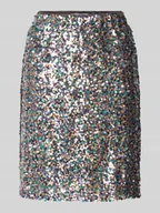 Spódnice - Spódnica mini z cekinami model ‘Anna’ - miniaturka - grafika 1