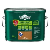 Farby i impregnaty do drewna - Impregnat Powłokotwórczy Ochronno-Dekoracyjny Złoty Dąb V19 2,5 l VIDARON - miniaturka - grafika 1