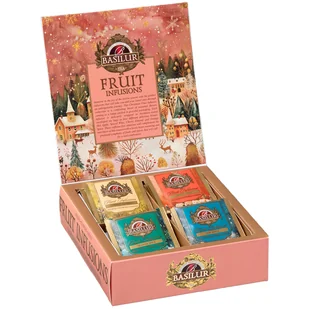 Zestaw herbat CHRISTMAS FRUIT INFUSIONS saszetki kopertowane - 40 szt. - Herbata - miniaturka - grafika 1