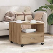 Ławy i stoliki kawowe - Stolik kawowy with Drawer dąb artisan 55 x 55 x 45 cm - miniaturka - grafika 1