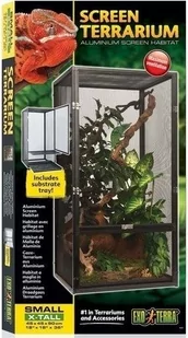 Exoterra EXOTERRA Terrarium siatkowe S Wysokie 26519-uniw - Pozostałe akcesoria dla psów - miniaturka - grafika 1