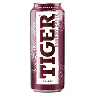 Napoje energetyczne i izotoniczne - Tiger Cherry Gazowany owocowy napój energetyzujący 500 ml - miniaturka - grafika 1