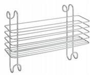 Wieszaki łazienkowe - Metaltex 403801039 koszyk Radius do zawieszenia na kaloryfer łazienkowy, polyt mężczyzn 403801 - miniaturka - grafika 1