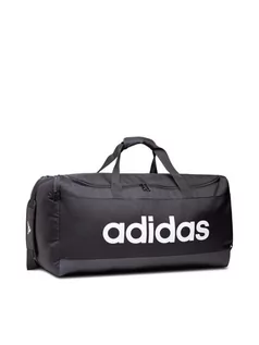 Torby podróżne - Adidas Torba Linear Duffel L GN2044 Czarny - grafika 1