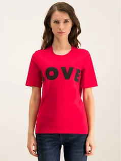 Koszulki i topy damskie - Love Moschino T-Shirt W4F151VM 3517 Regular Fit 38, 40, 42, 44 - grafika 1