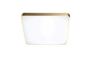 Azzardo Plafon Quadro 50 CCT AZ2760 kwadratowa oprawa w kolorze złotym AZ2760 - Lampy sufitowe - miniaturka - grafika 1