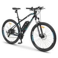 Rowery elektryczne - Indiana E-MTB 1.0 M21 Czarno-niebieski - miniaturka - grafika 1