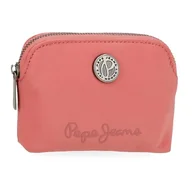 Portfele - Pepe Jeans Corin Portfel Różowy 11,5x8,5x1,5 cm Poliester i PU by Joumma Bags, Różowy kolor, Talla única, portmonetka - miniaturka - grafika 1