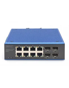 Digitus Switch DN 651152 8+4 Porty 10 / 100 / 1000 MBit/s (DN651152) - Switche - miniaturka - grafika 1