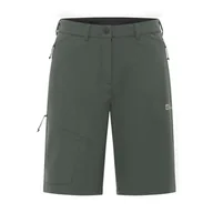 Spodenki damskie - Damskie szorty na wędrówki Jack Wolfskin PICO TRAIL SHORTS W slate green - 34 - miniaturka - grafika 1