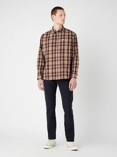 Wrangler Koszula - Regular fit - w kolorze jasnobrązowo-czerwonym - Koszule męskie - miniaturka - grafika 1