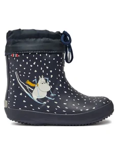 Viking Kalosze Alv Indie Warm Moomin 1-13520-5 Granatowy - Buty dla chłopców - miniaturka - grafika 1